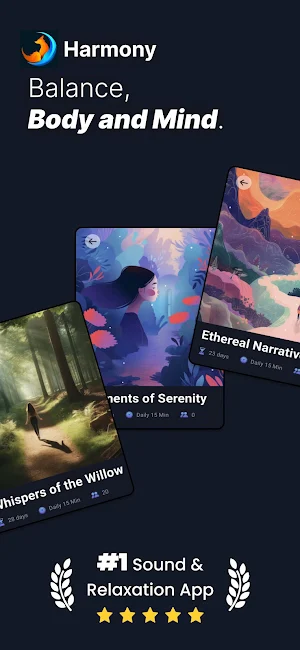Harmony, Balance Mind and Body Screenshot 0
