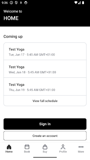 HOME WELLNESS Screenshot 1