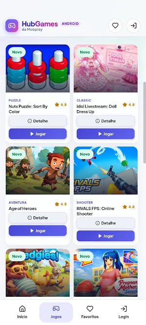 HubMobPlay Games Screenshot 2
