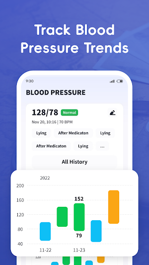 Blood Pressure Screenshot 0