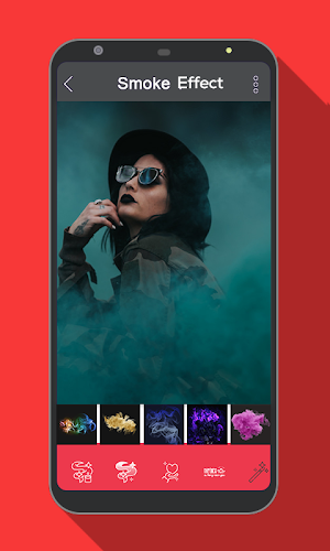 Smoke Photo Effect Screenshot 1