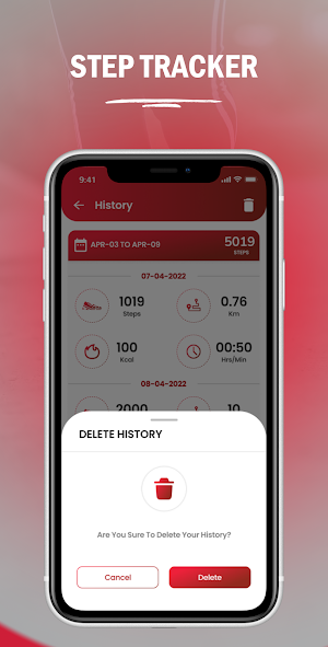 Step Tracker Screenshot 1