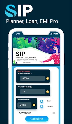SIP Planner, Loan Pro, EMI Pro Screenshot 0