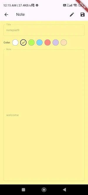 notepad9 Screenshot 1