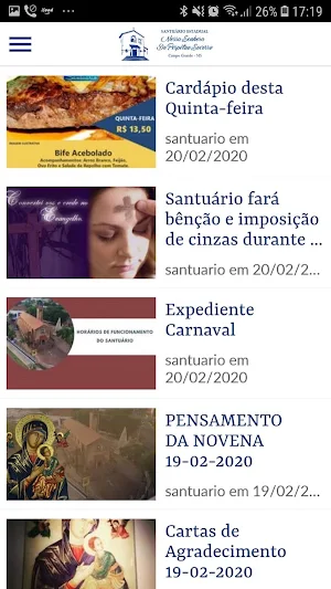 Santuário Nsa Sra Perpétuo Socorro - MS Screenshot 2