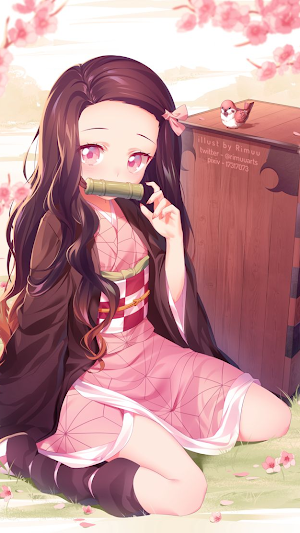 Nezuko Wallpaper HD 4K Screenshot 3