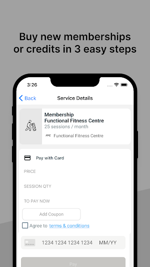 Functional Fitness Centre Screenshot 1