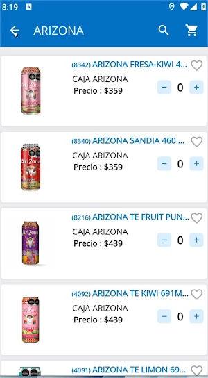App Cliente Preventa Cancun Screenshot 2