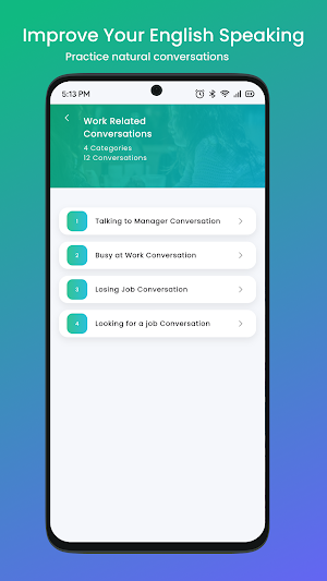 Fluently –English Conversation Screenshot 2
