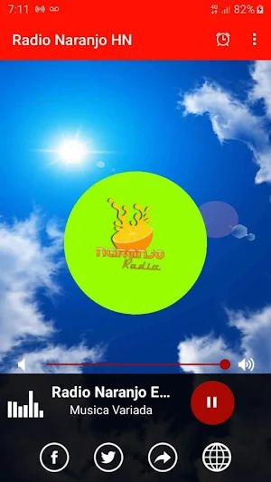 Radio Naranjo HN Screenshot 0