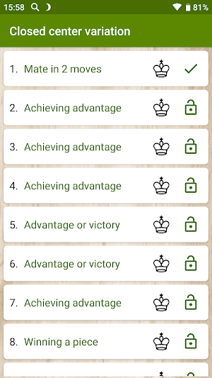 Combinations in the Caro-Kann Defense (free) Screenshot 2