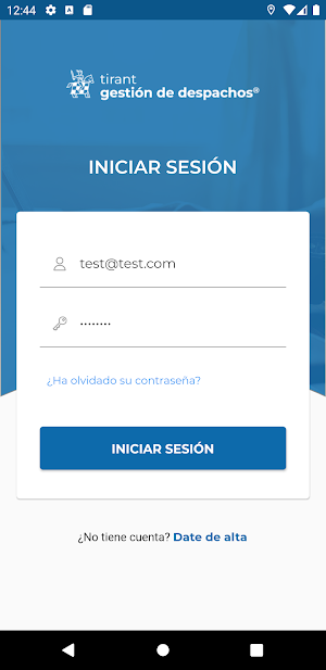 Gestión Despachos Tirant Screenshot 0