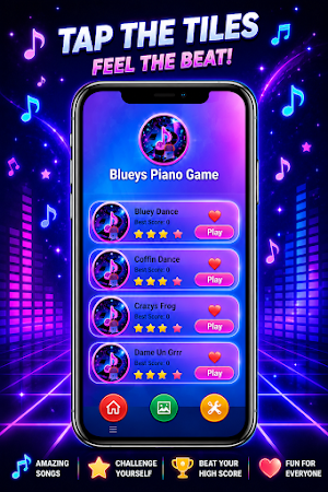 Bluey's Piano Game Screenshot 1