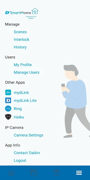 Daikin D'SmartHome App Screenshot 3