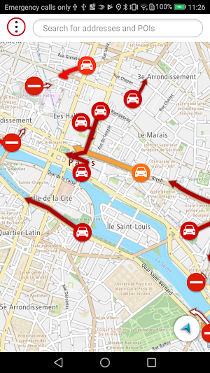 Smartphone Navigation Screenshot 0