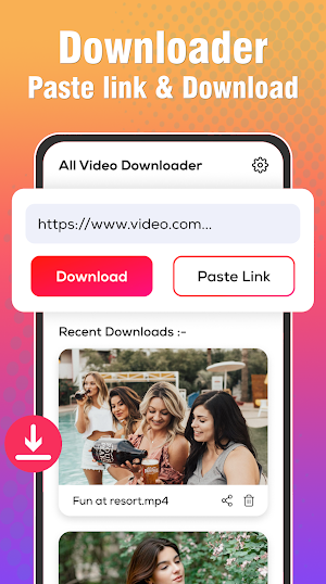 Video downloader - hd videos Screenshot 0