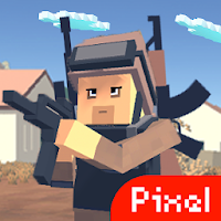 Desert shooting-wild escape pixel fighting game