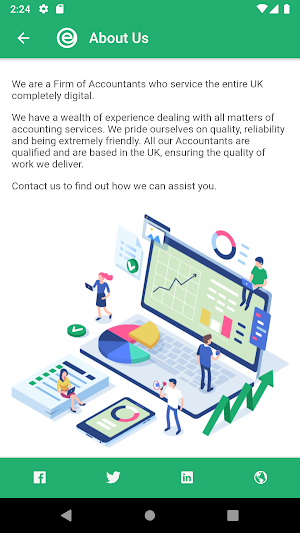 eAccounts Ltd Screenshot 1