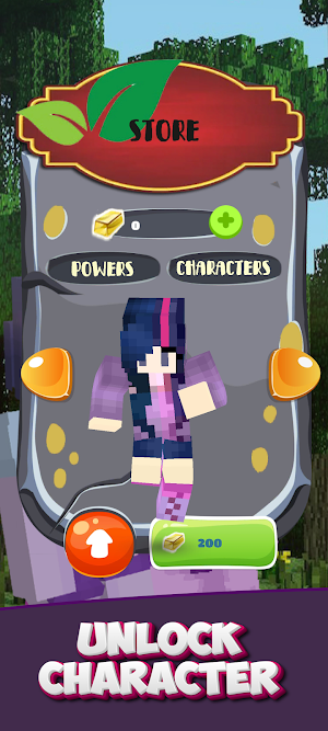 Pony Craft 3D Run Screenshot 2
