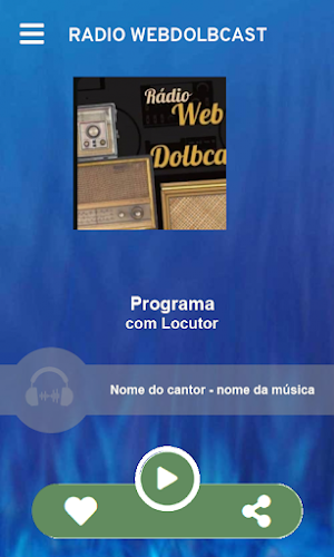 Rádio Webdolbcast Screenshot 1