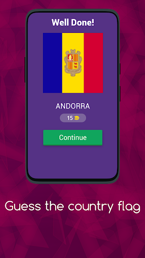 Guess The Flags Smart Quiz Screenshot 1