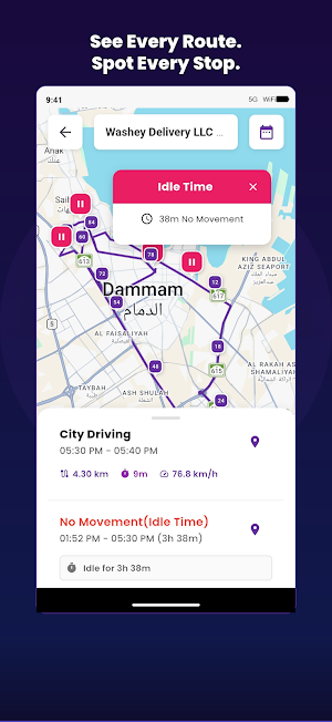 TrackTeam :Staff GPS Location Screenshot 2