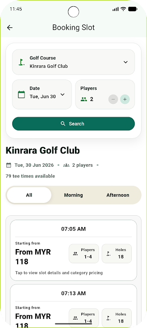 GolfKakis Screenshot 1