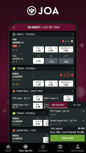 Joa Casino Screenshot 0