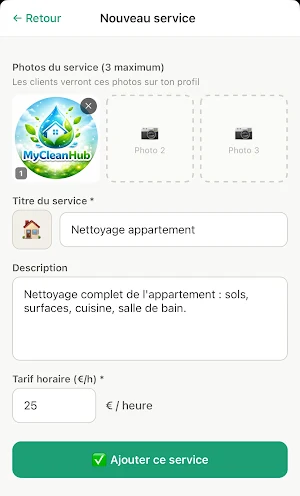 myCleanHub Screenshot 0