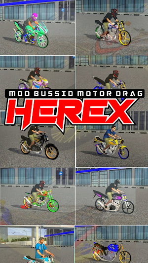 Mod Bussid Motor Drag Herex Screenshot 1