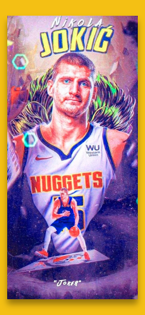 Nikola Jokic Denver Wallpaper Screenshot 2