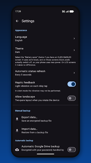 PLC 8 Relay Control (KMTronic) Screenshot 3
