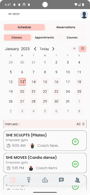 EMPOWER GYM Screenshot 0