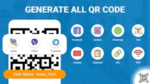 QR Code Generator & Scanner Screenshot 2
