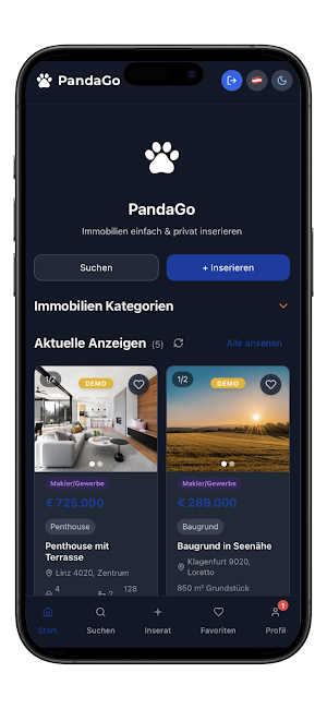 PandaGo Immo Screenshot 1