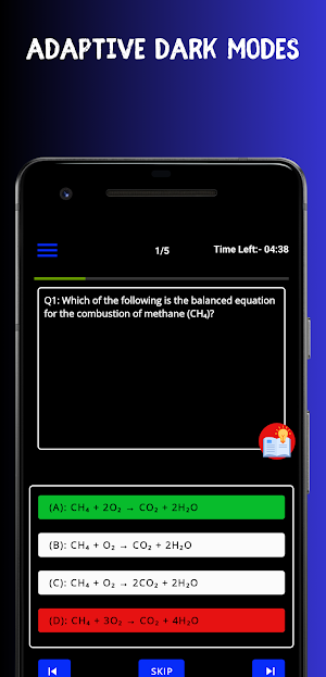 Chemistry quiz Screenshot 1