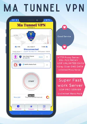 Ma Tunnel VPN Screenshot 2