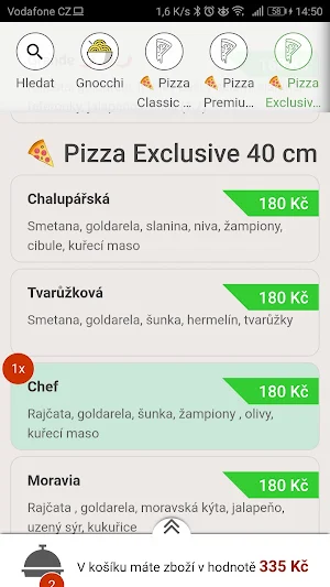 Pizza house Kladno Screenshot 2