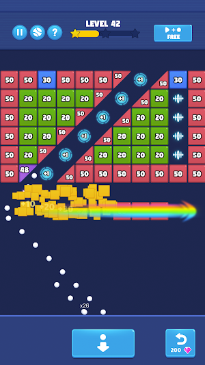 Bricks Breaker - Balls Crush Screenshot 0