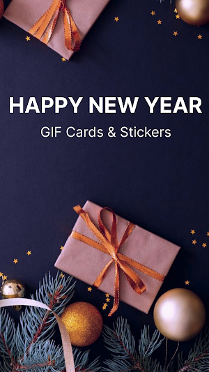 Happy NewYear GIF & Stickers Screenshot 0