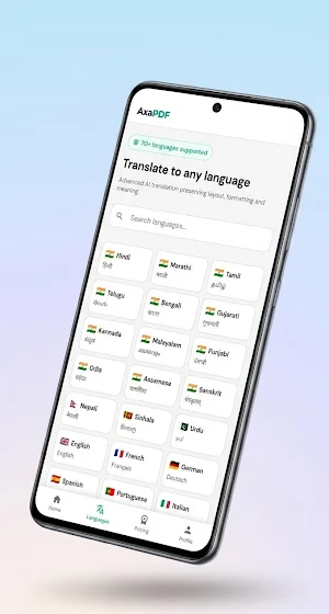 AxaPDF: AI pdf translation Screenshot 1