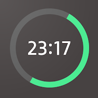 Round Clock with Milliseconds