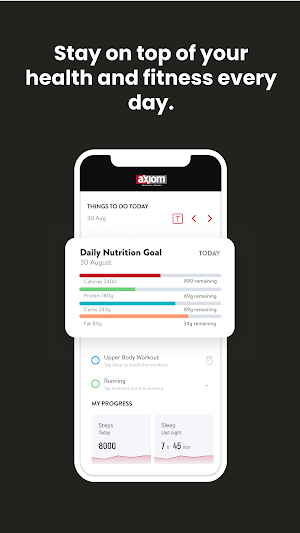 Axiom Fitness by VillaSport Screenshot 1