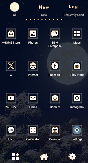 Beautiful Moonlit Night Theme Screenshot 2