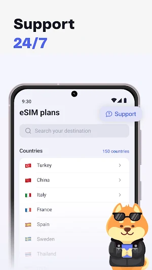 SimHub: eSIM Travel Internet Screenshot 3