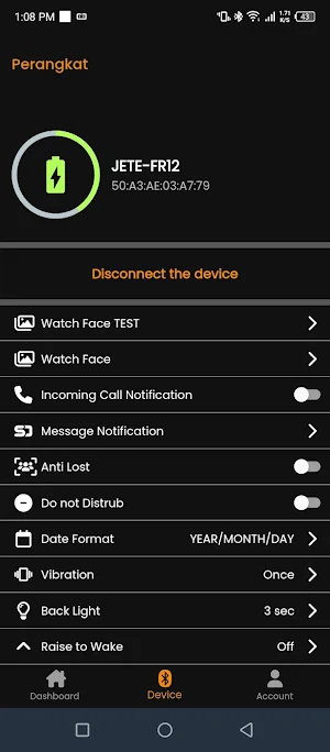 JETE CONNECT Screenshot 2