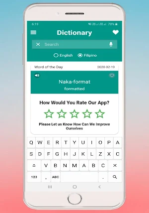English Filipino Dictionary Screenshot 2
