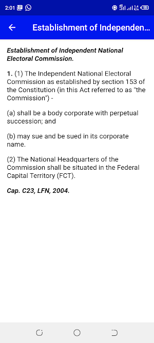 Electoral Act 2022 Screenshot 3