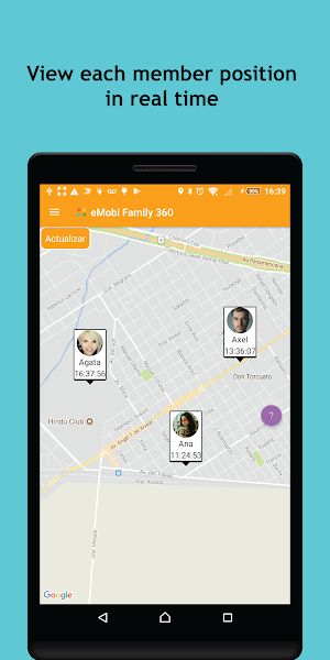 Family Locator GPS Tracker Child - Chat - ToDo 360 Screenshot 0