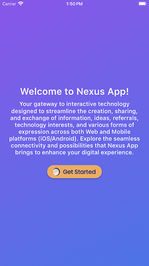 Nexus | Evoke Social Network Screenshot 1